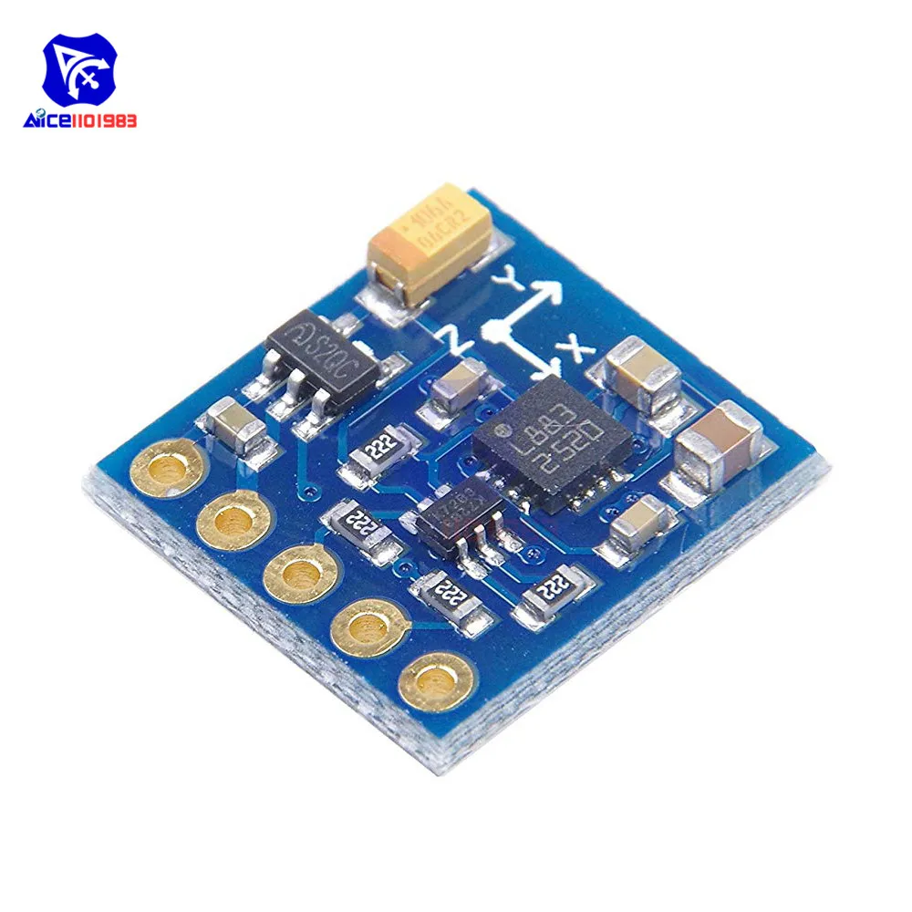 Moduł kompasu magnetycznego GY-271 QMC5883L 3-osiowy IIC dla Arduino