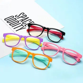 

Children Unisex Blue Light Filter Computer Glasses for Anti Eye Eyestrain TR90 Frame Upgrade Anti-blue light Glasses