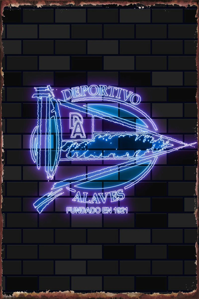 

Alaves neon sign Tin Plates Wall Decor Room Decoration Retro Vintage Metal Sign Tin Sign For Art Cafe Pub Home Club Man Cave