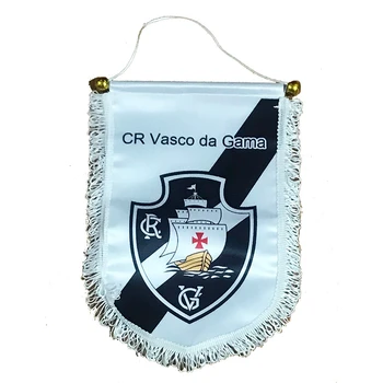 

Brazil CR Vasco Da Gama 30cm*20cm Size Double Sides Christmas Decorations for Home Hanging Flag Banner Gifts