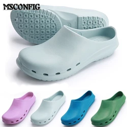 Hospital Surgical Medical Slipper Women Doctor EVA Non-slip Nurse Clogs Medical Shoes Nursing Clogs SPA Beauty Salon Shoes