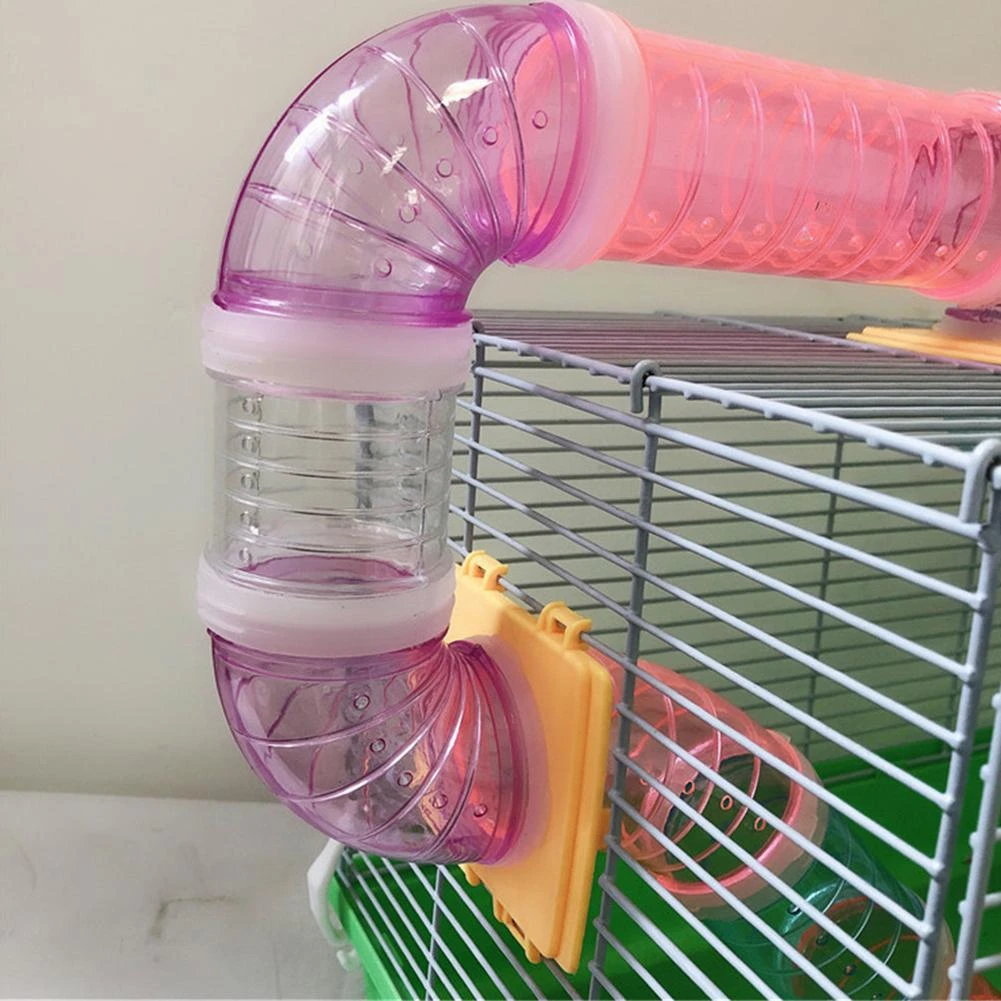 Hamster Tunnel Cage External Pipe Interface Fitting Pet Toy Cage