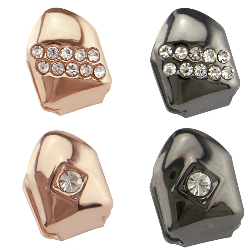 Заводская низкая цена простые Grillz зуб хип-хоп стоматологические грили модные рот