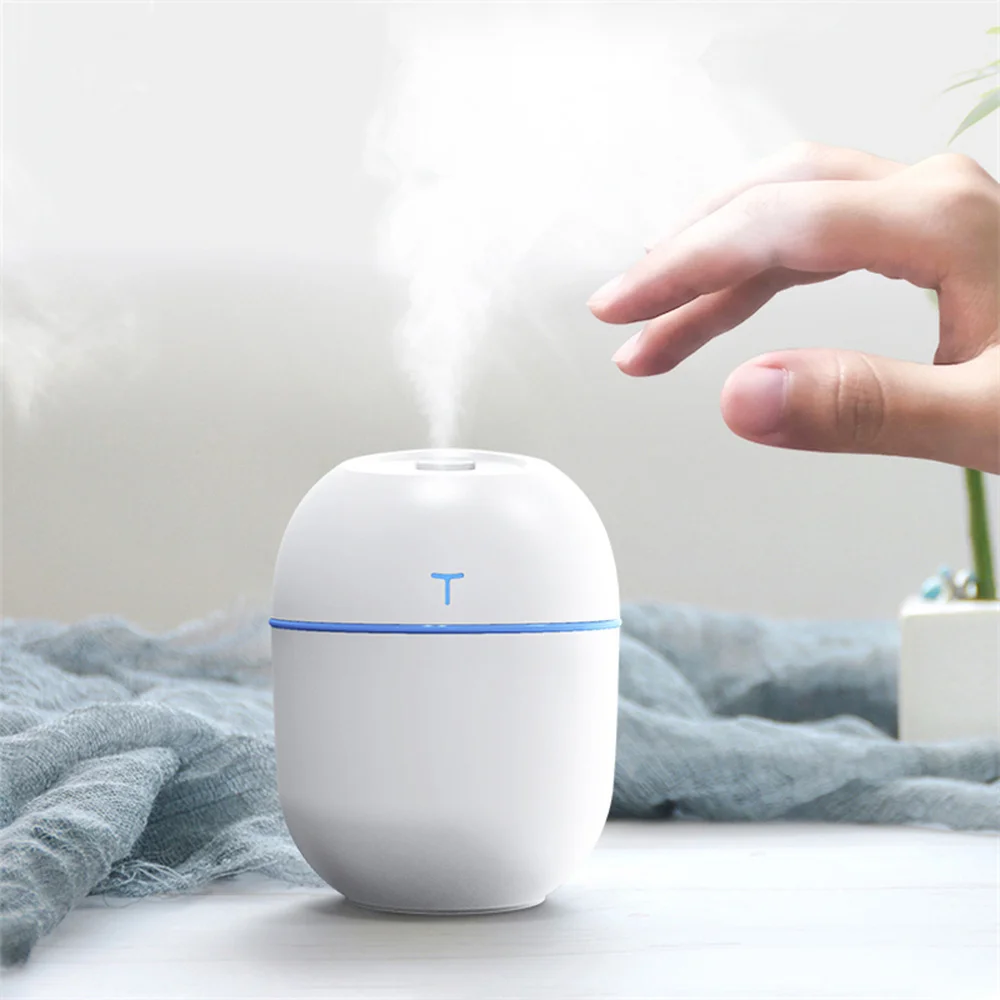 

XIAOMI USB Ultrasonic Essential Oils Diffuser 200 Ml Color Egg Air Humidifier Home Mist Maker for Office Desktop Car Humidifier