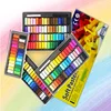 32/48/64 Colors Easy Use Soft Chalk Pastel Powder Brush Makeup Hair Coloring Crayons MPS Series Short Pastel Painting Chalk Set ► Photo 3/6