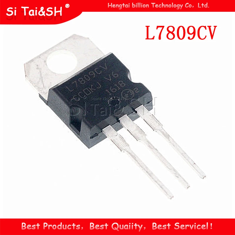 Набор схем L7809CV LM7809 MC7809 TO-220 чипсет с корпусом BGA IC оригинальный 10 шт. | Электронные