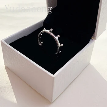 

Polished Crown Ring 198599C00（With Logo Jewellery Box）Women's Fashion Gifts