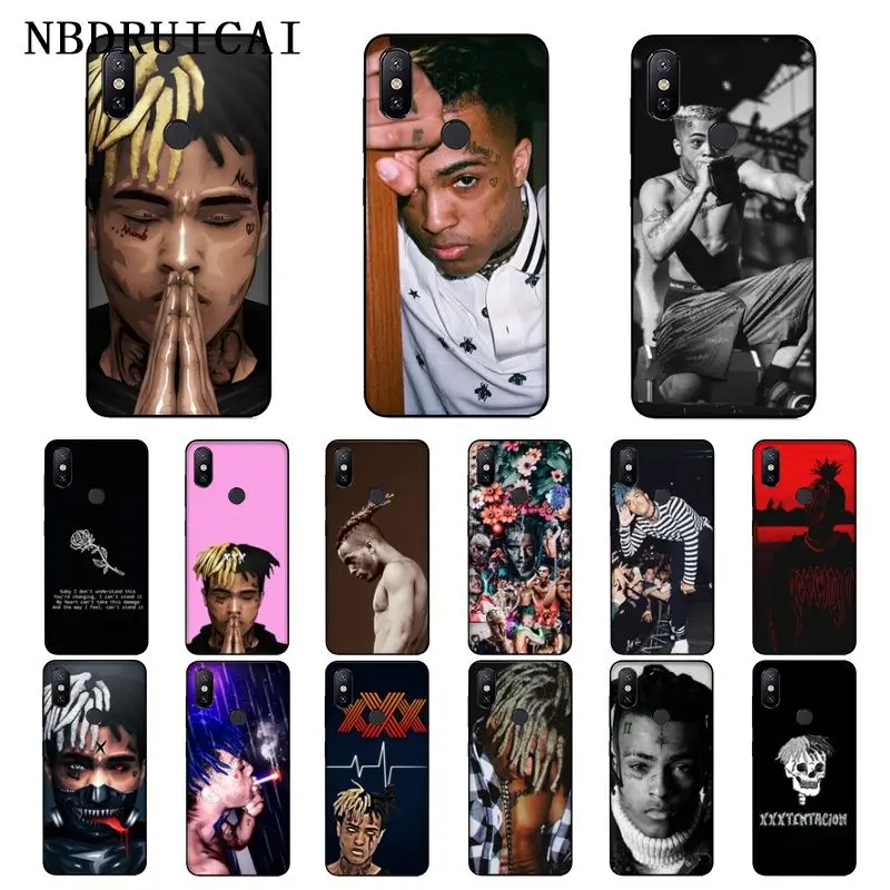 NBDRUICAI Rap Singer XXXTentacion MC жесткий силиконовый чехол для телефона Xiaomi 8 9 se 5X Redmi 6pro 6A 4X 7