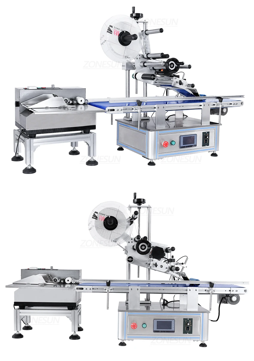 ZONESUN ZS-TB180PBF Automatic Flat Paper Paging And Labeling Machine