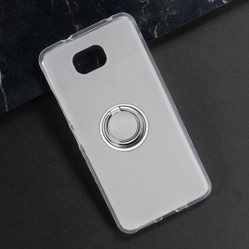 For BQ Aquaris U2 Lite Back Ring Holder Bracket Phone Cover TPU Soft Silicone Case On AquarisU2 U2Lite | Мобильные телефоны и