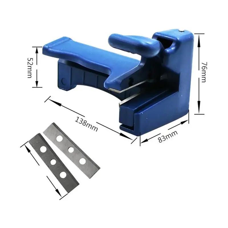 Ручная Деревообработка ПВХ кромка триммер дерево кромка режущий инструмент кромки