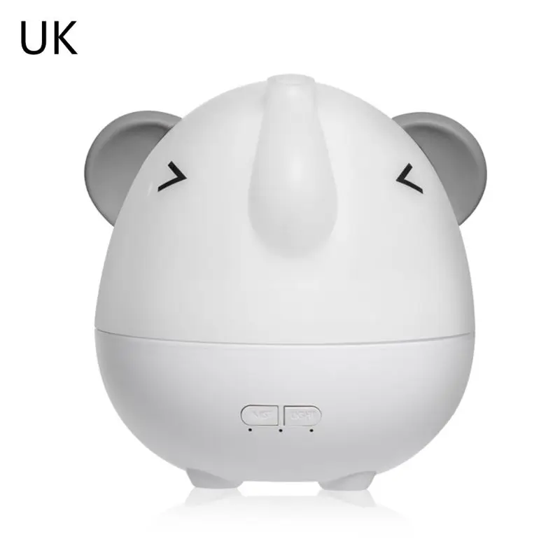 EU/JP/UK/US Home Quiet Aromatherapy Machine Air Net Cute Animal Shape Humidifier Aroma Spray Mini Diffuser - Цвет: GY