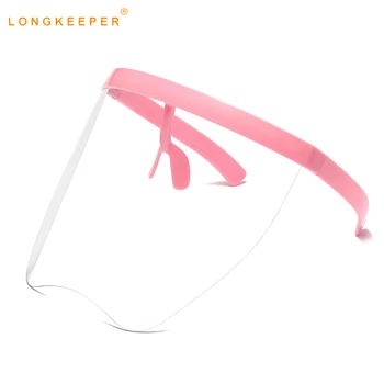 

2020 Fashion Windproof Sunglasses Women Men Brand Design Vintage Goggle Sun Glasses Female Big Frame Shield Visor Glasses UV400