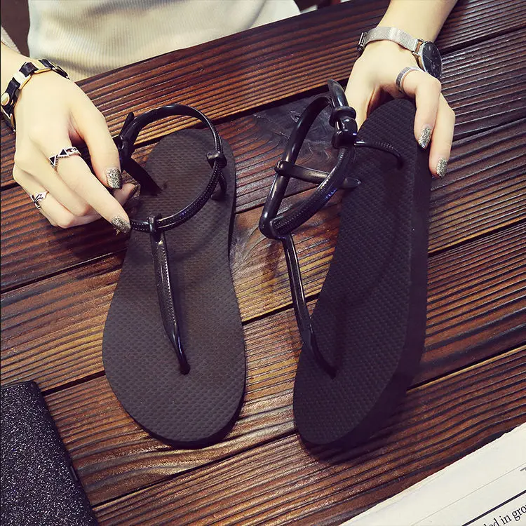 

Casual Sandals Women's Comfortable Outdoor Flat Heel Flat Flip-flop Flip-flops Anti-slip Fashion Beach Slipper