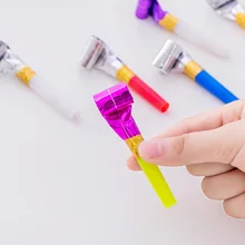 Выдувание дракона Свисток Творческий детский маленький подарок на день рождения игрушки вечерние подарки Цветочные Детские вечерние рога Proboscis