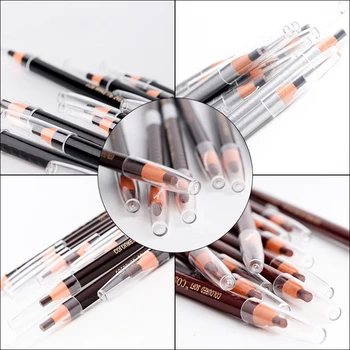 

5 Colors Beautiful Waterproof Sweatproof tattoo Eyebrow Pencil Thread eyebrow Pencil make-up Long Lasting