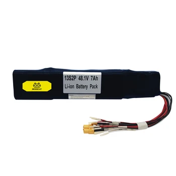 

13S2P 48.1V 7Ah Rechargeable Li-ion Battery Pack for Scooter Electric Bike Battery Power Tool Supply Lithium-ion Batteries