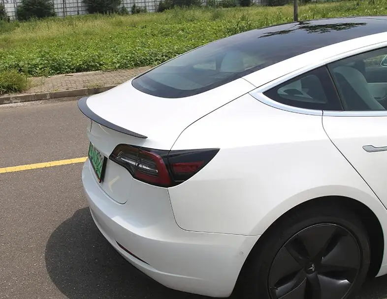 Спойлер для Tesla model S 2012 2018 Высококачественный спойлер из углеродного волокна s