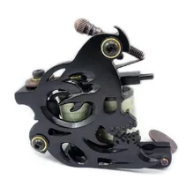 Катушка татуировки профессиональная 10 обертывания провода резки катушки для татуировки лайнер и шейдер черный цвет железа татуировки Поставки