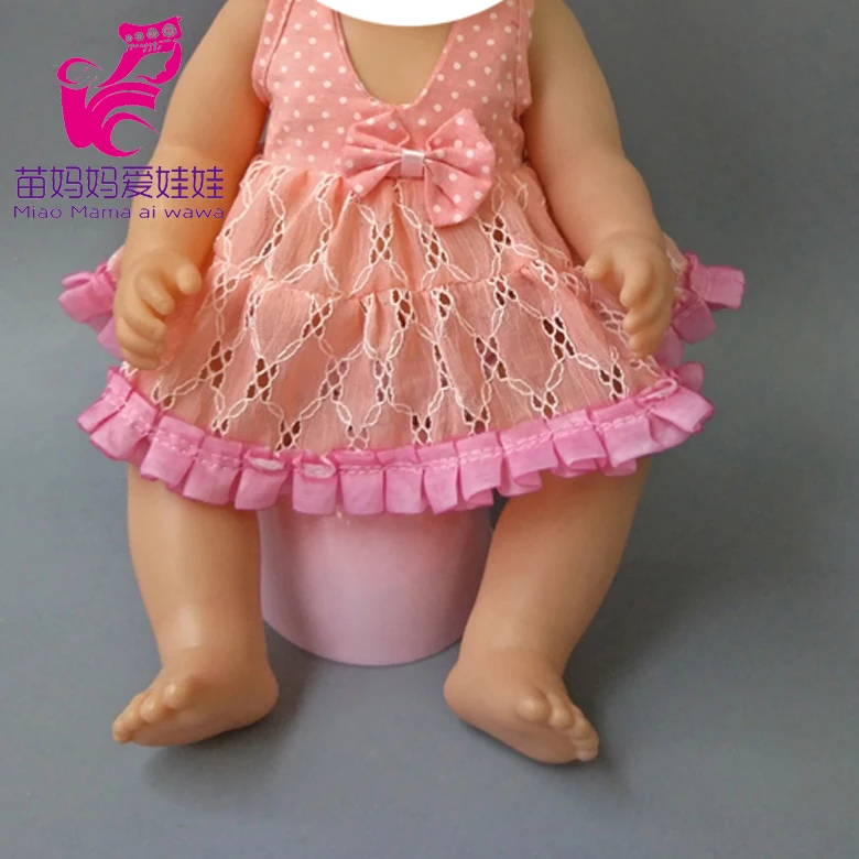 Розовая одежда, Размеры: 45 см Детские Re кукла-Младенец Девочка платье для мальчиков официальный костюм для мальчиков для 18 дюймов Кукла