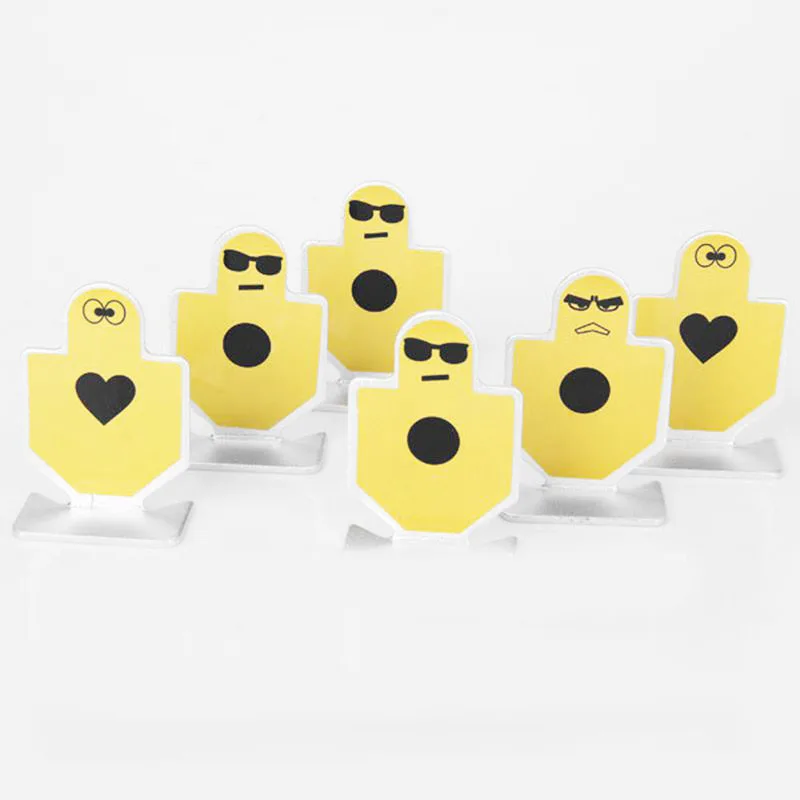 

Металлический страйкбол стрельба мишень стоячий армейский Стиль (6 шт./упак.) Аксессуары для пейнтбола для практики стрельбы на открытом воздухе охоты