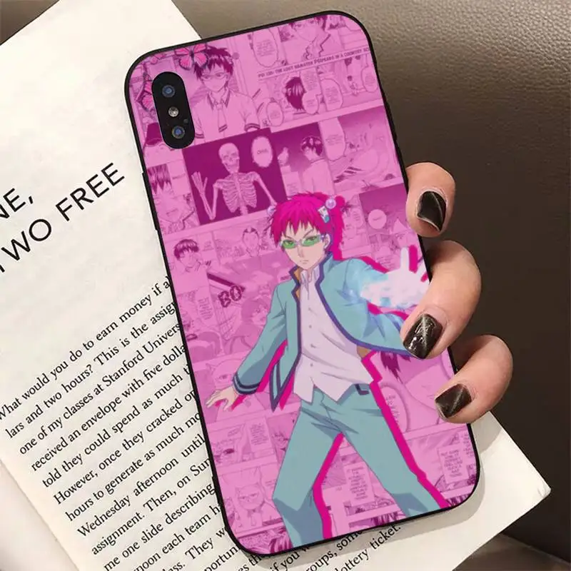 MaiYaCa The Disastrous Life of Saiki K Saiki Kusuo Phone Case for iPhone 11 12 pro XS MAX 8 7 6 6S Plus X 5S SE 2020 XR cover MaiYaCa The Disastrous Life of Saiki K Saiki Kusuo Phone Case for iPhone 11 12 pro XS MAX 8 7 6 6S Plus X 5S SE 2020 XR cover