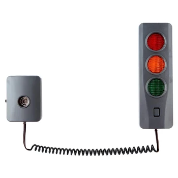 

3Colors Home Led Beep Alerts Battery Powered Automatic Car Parking Sensor System Durable For Garage Rectangle Stop Indicators