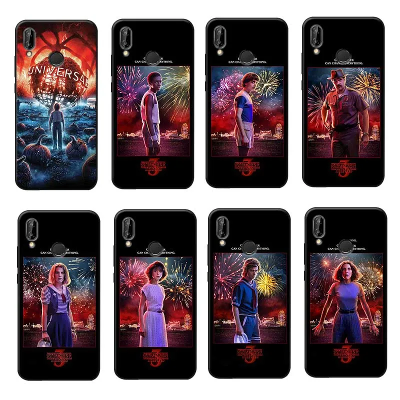 

For xiaomi redmi note 7 k20 pro 7 note 5 6 4x 7a Clear Soft Silicone Phone Case stranger things