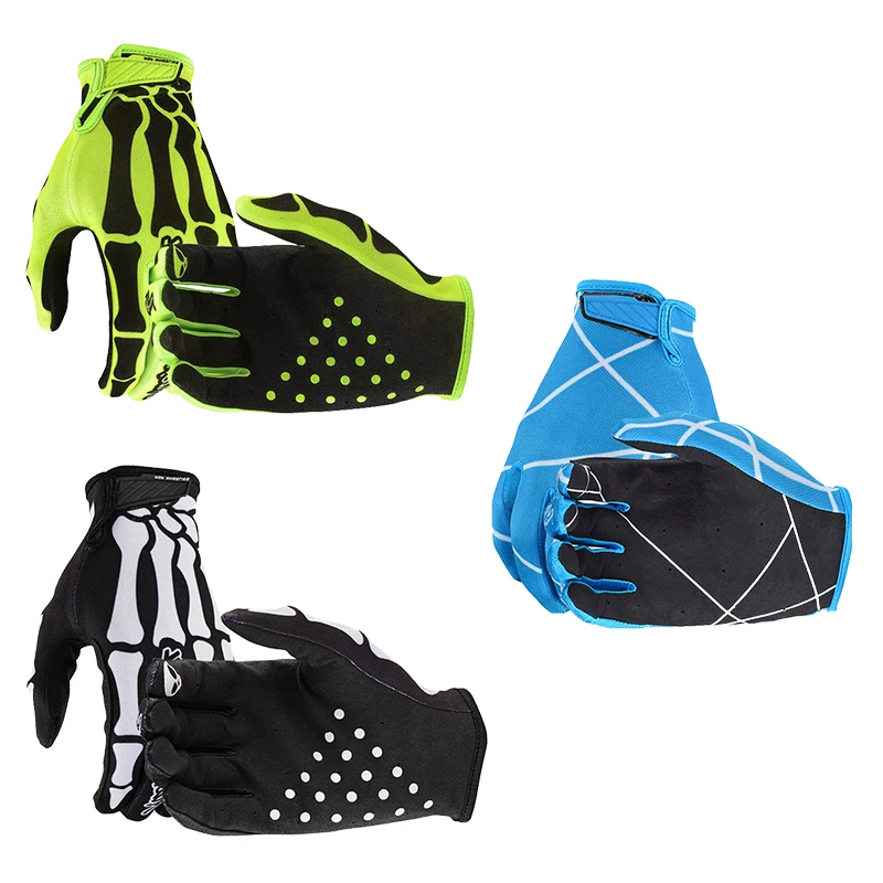 2021 New Mtb Gloves Cycling Mountain Bike Off-road Full Finger Motorcycle Racing Four Seasons General ATV | Спорт и развлечения