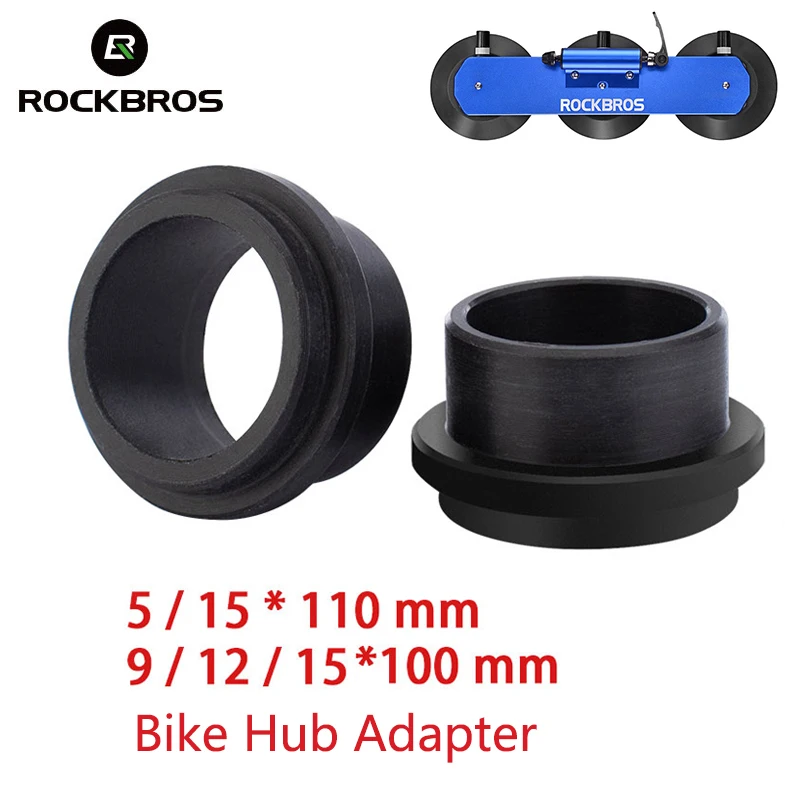 ROCKBROS 1pair 9mm 12mm 15mm 20mm Hub Adapters for Bicycle RoofTop Car