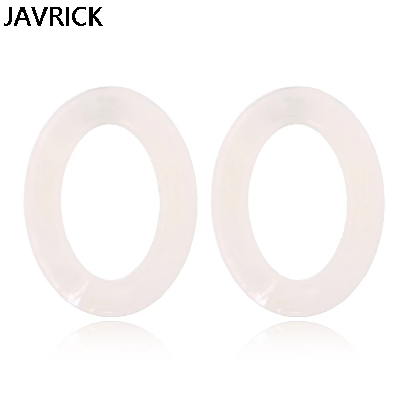 

Acetic Acid Acrylic Earrings Geometric Round Hoop Earrings for Women Jewelry