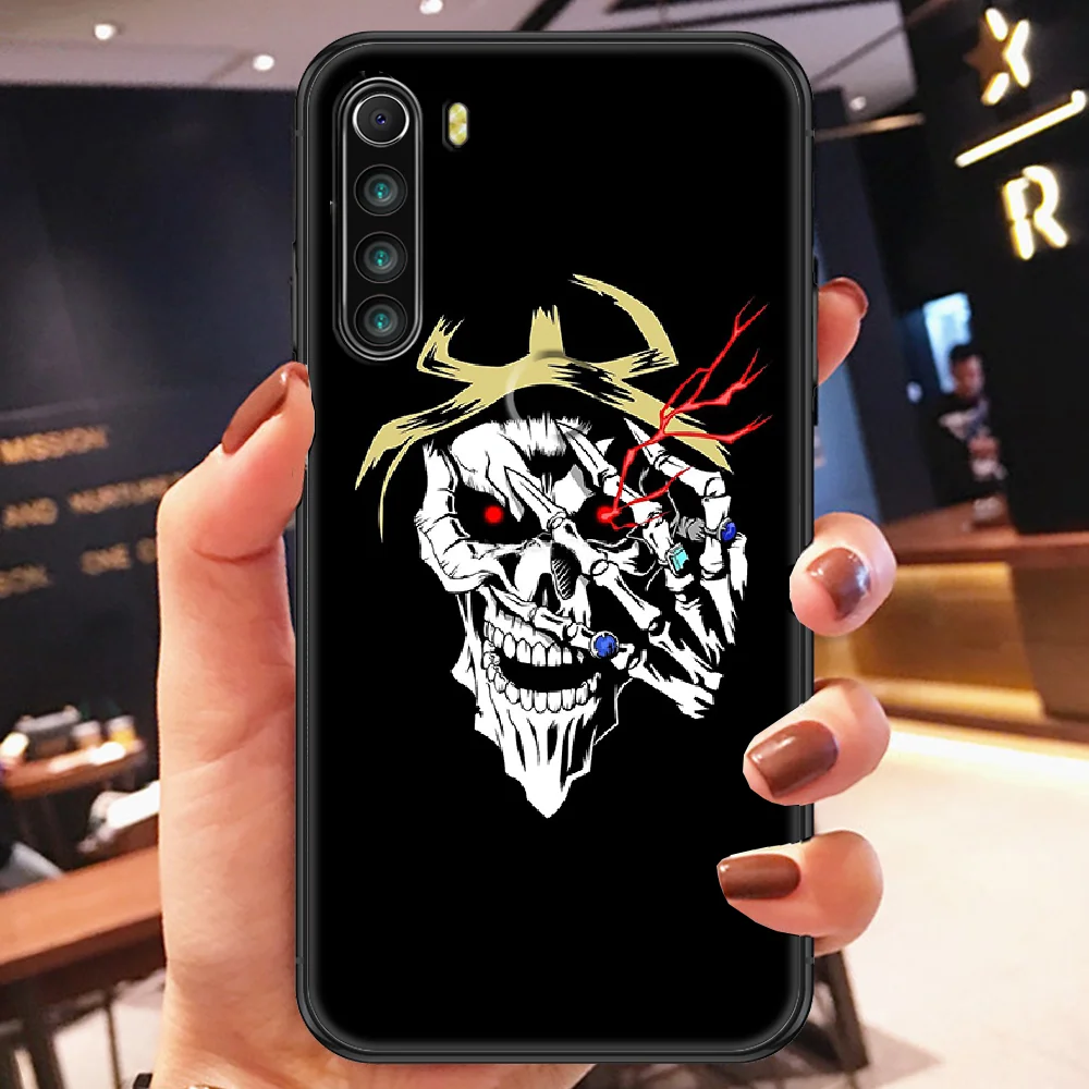 Overlord Albedo Anime Phone case For Xiaomi Redmi Note 7 7A 8 8T 9 9A 9S K30 Pro Ultra black painting waterproof 3D back tpu 