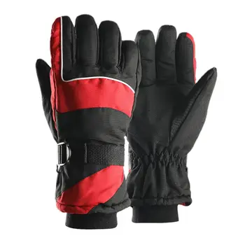 

Winter Thick Waterproof Cold Resistant Outdoor Sports Thermal Warm Riding Skiing Gloves For Men Women