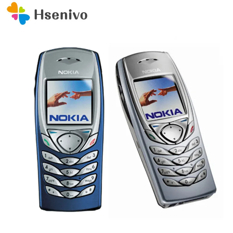 Разблокированный 100% оригинальный NOKIA 6100 дешевый GSM мобильный телефон с
