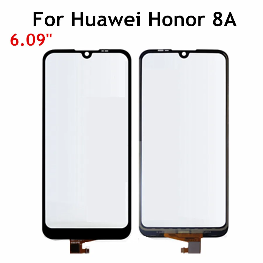 6,09 ''для huawei Honor 8A сенсорный экран стекло Сенсорная панель передняя стеклянная панель Замена для Honor 8 A 8A сенсорный экран