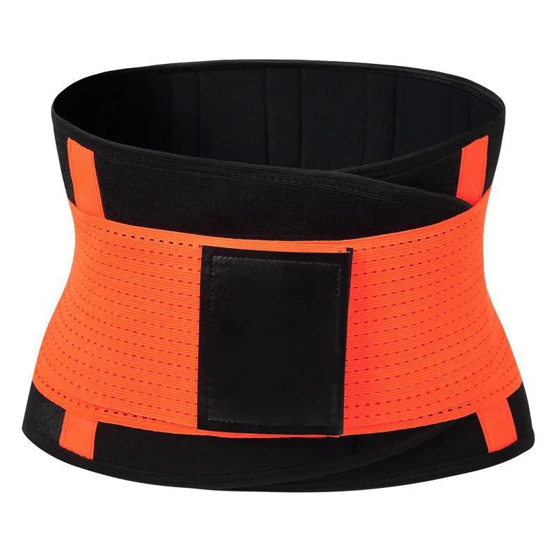 Orange 2XL триммер для живота, пояс для похудения, пояс для похудения, моделирующий пояс для похудения, подтяжки для сжигания жира - Цвет: Orange