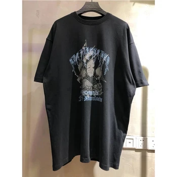 

2020 Best Seller VETEMENTS T-shirt Fashion Casual 1:1 High Quality Man Women Pullover VETEMENTS Simple Classic T Shirt