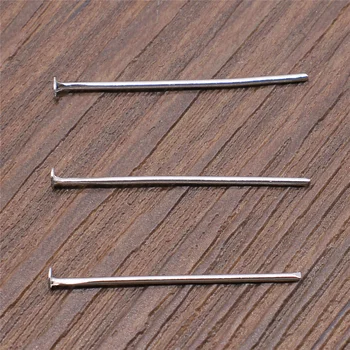 

200pcs 4 Colors 18~35 mm Flat Head Pins Headpins For DIY Jewelry Making Jewelry Findings & Components