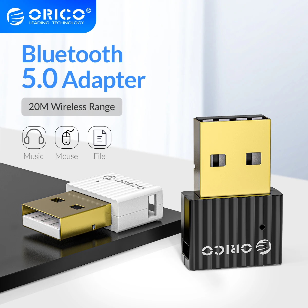 Adaptador Bluetooth Compatible Para PC USB Receptor Transmisor Inalambrica Nuevo 