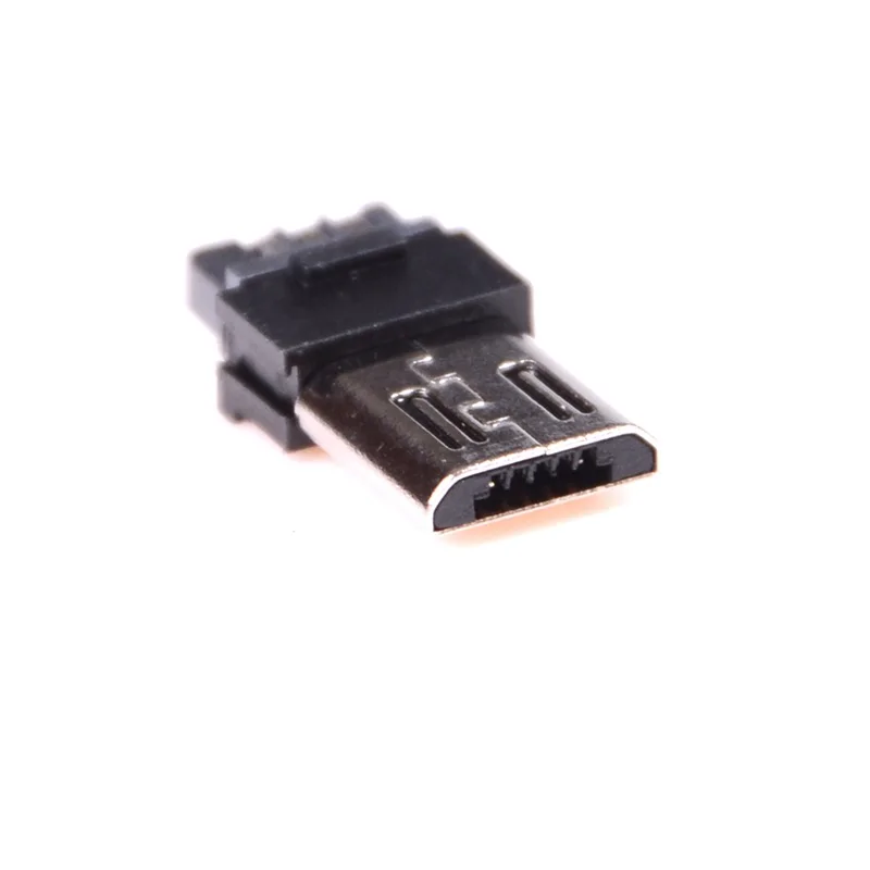 DIY Micro USB штекер припоя монтажа заменить соединительный кабель с разъемом кабеля 5 шт./компл
