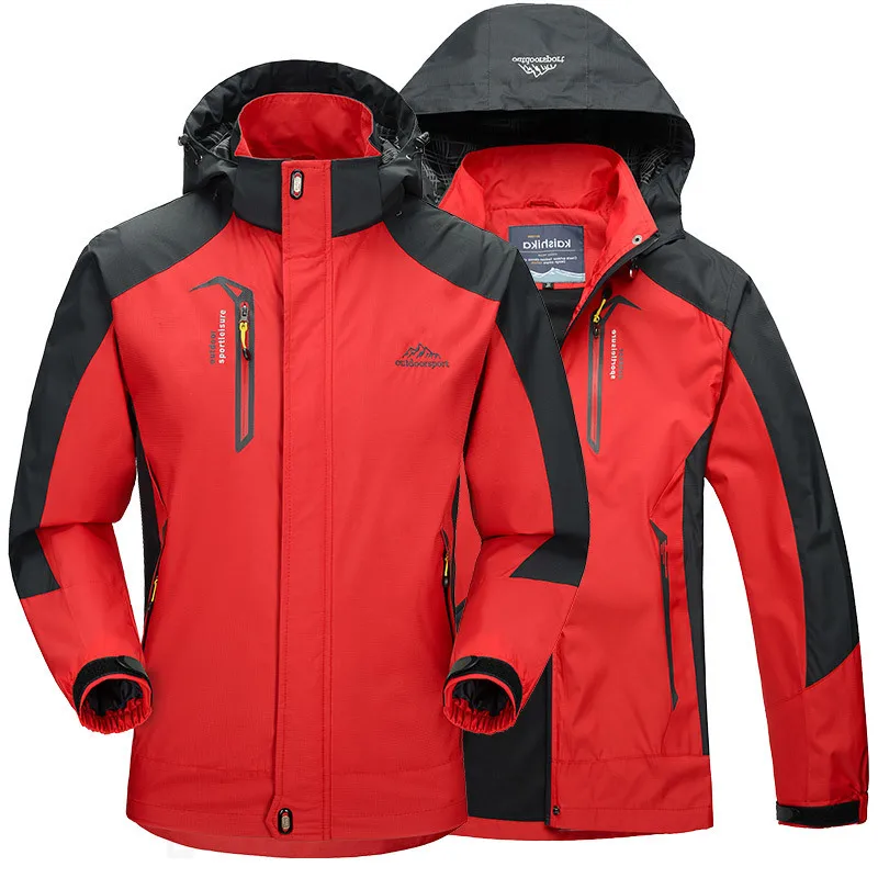 

Outdoor Sports Clothing Brand Overstock Foreign Trade Genuine Product Outdoor Waterproof Jacket Men's Windproof Waterproof Warm