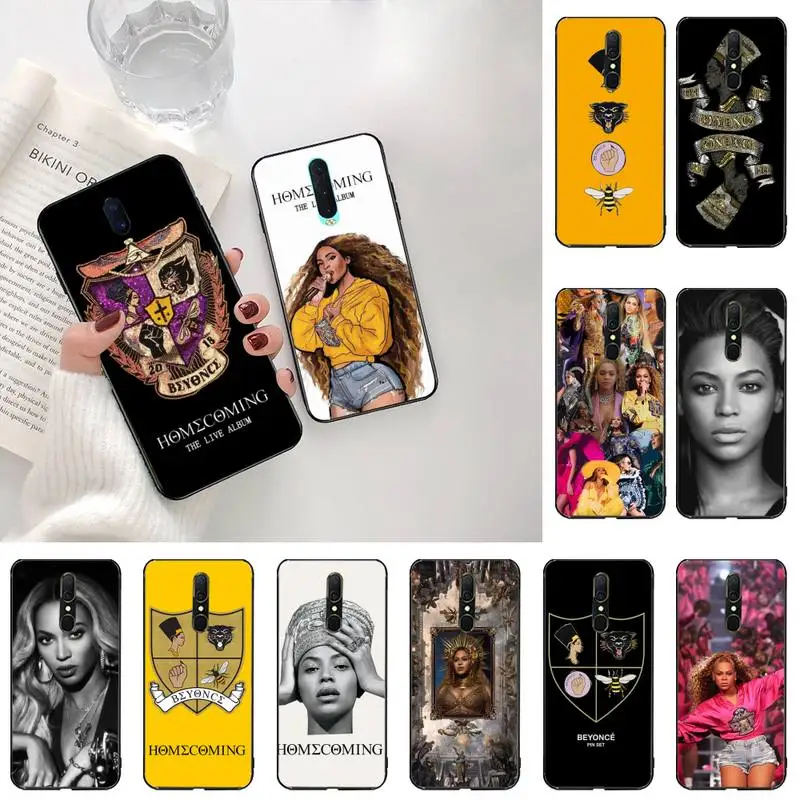 NBDRUICAI Beyonce HOMECOMING живой альбом черный мягкий чехол для телефона из ТПУ Oppo A5 A9 2020 Reno2 z