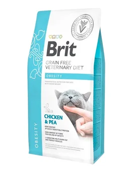 

BRIT BRIT VETERINARY DIET CAT GRAIN FREE OBESITY for adult cats with obesity