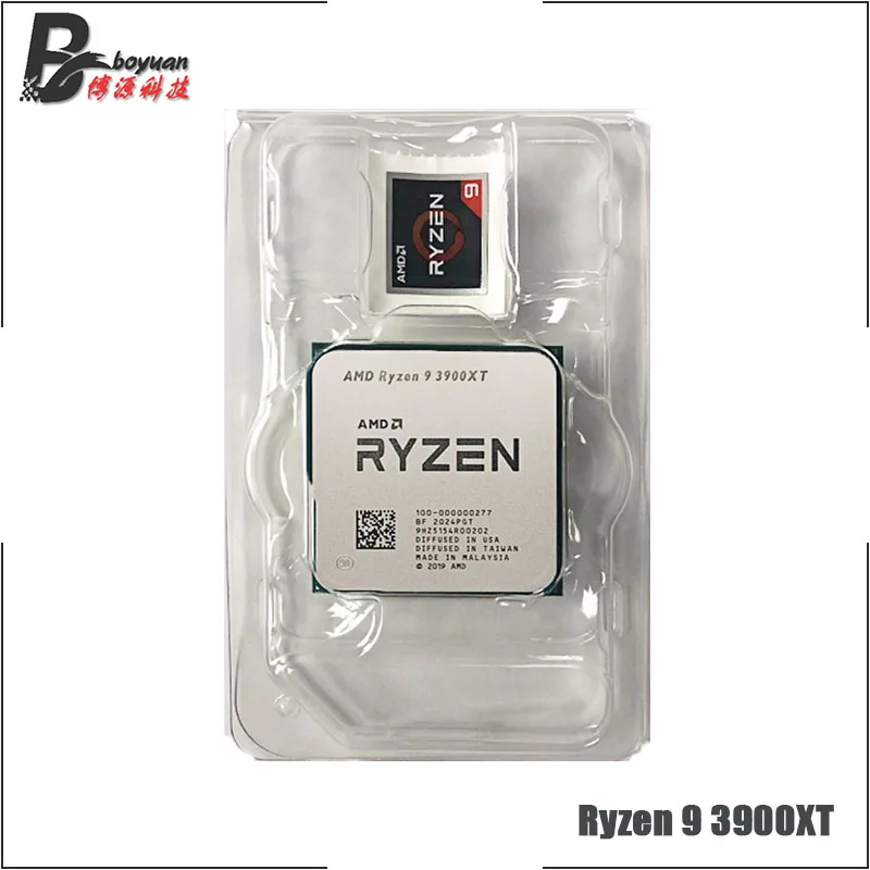 AMD Ryzen 9 3900XT R9 3 8 ГГц 12-жильная 24-нить Процессор процессор 100-000000277 гнездо AM4 новый но