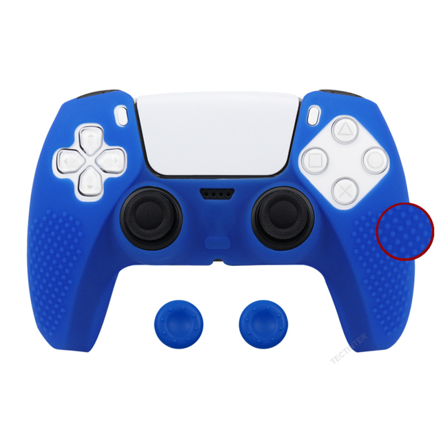 Silicone Cover For PS5 Controller Accessories Rubber Protective Case For Playstation5 Gamepad For PS5 joysticks Thumb Grips