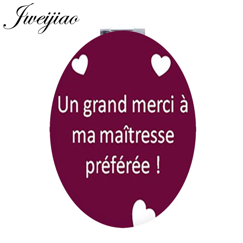 JWEIJIAO Merci Maitresse маленькие зеркала супер Maitresse овальные Инструменты для здоровья безделушки для красоты Аксессуары для зеркал для женщин вечерние CT261 - Цвет: CT269