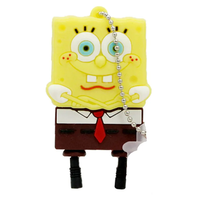 Pendrive Популярные мультяшная Губка Боб Usb флэш накопитель 256G Flash Memory Stick ГБ 4 8 16 карта