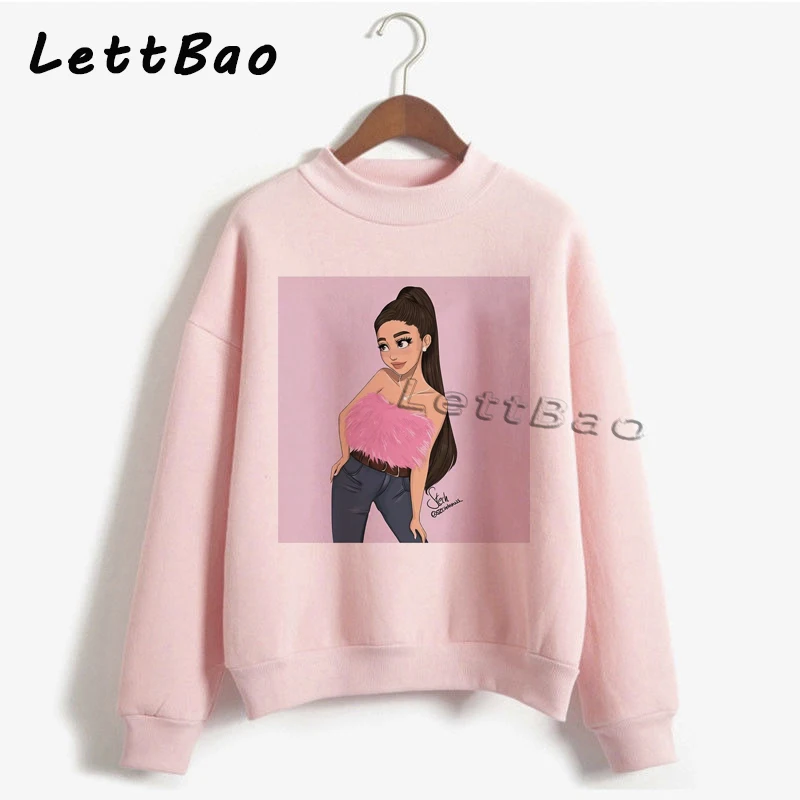 

Ariana Grande Fans Gothic Korean Women Sudaderas Harajuku Sweatershirt Aesthetic Graphic Fashion Oversize Hoodies Sudaderas 2019