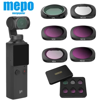 

Sports Camera Fimi Palm Lens Filter Kit MCUV CPL ND ND4 ND8 ND16 ND32 Lens Filter Set For FIMI PALM Gimbal Camera Accessories