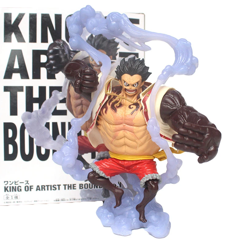 Экшн-фигурки One Piece модель обезьяны D Luffy 4-е снаряжение Аниме 14 см коллекционная
